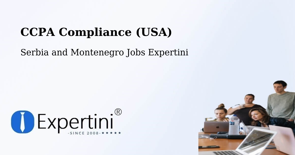 CCPA Privacy Rights & Compliance Notice – L'Orignal - Serbia and Montenegro Jobs Expertini